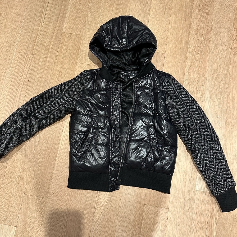Generation Love Quilted Black Jacket